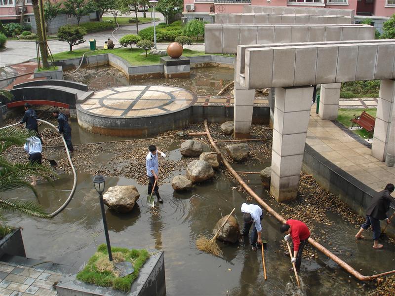 水池清洗